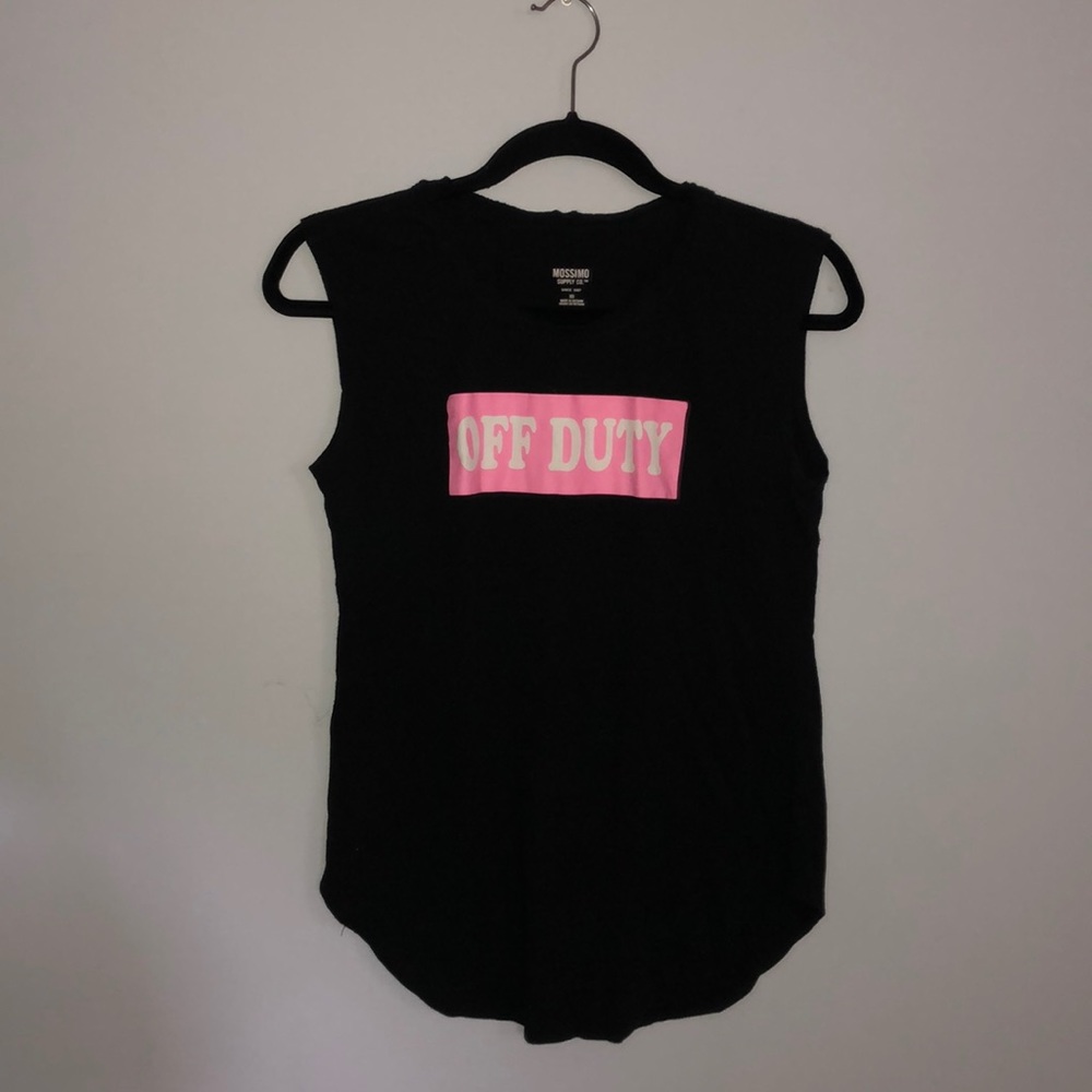 Mission Supply Co. - Black “Off Duty” Tank Top